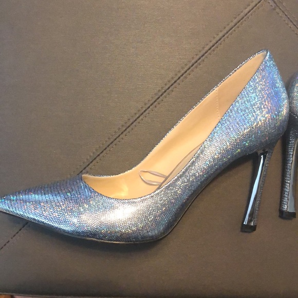 Like new sparkling, dazzling, “Ooooh look at you girl!” Jessica Simpson pumps. - Picture 2 of 8